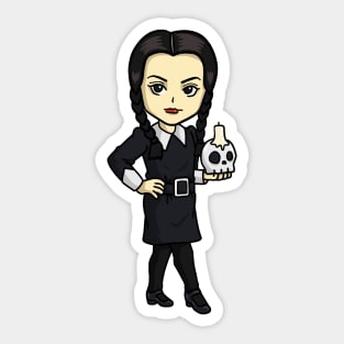 Wednesday Addams Sticker